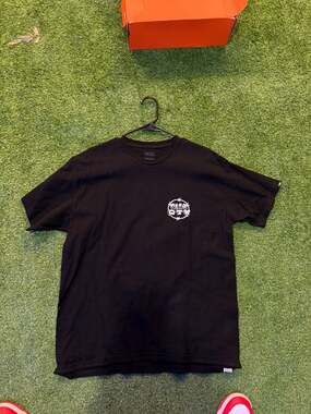 Vans Secret Powers Skeleton Graphic T-Shirt Black Large